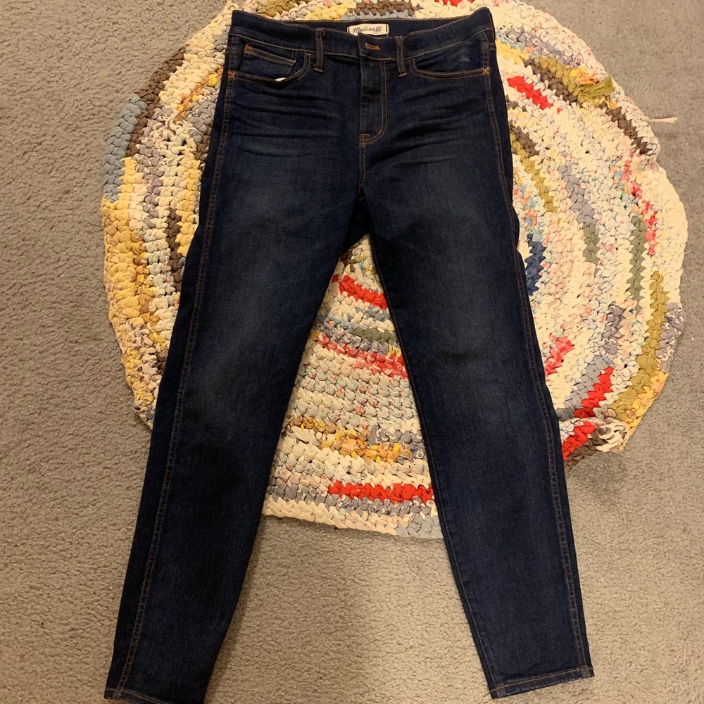 Madewell High Riser skinny jeans